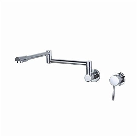 Waschbecken-Klapparmatur Einhandarmatur Aufsatzwaschbecken heißer und kalter Wasserhahn, galvanisch