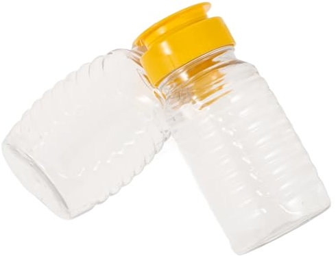 SUPVOX Dispenser 2 Pz Bottiglie Per Condimenti Da Cucina Bottiglia Dosatrice Per Salsa Ketchup Senape E Sciroppo Contenitore Riutilizzabile Facile Da Pulire E Anti-Perdita