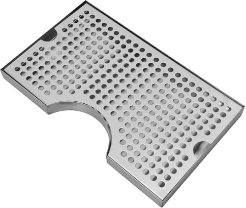 EXHUMKY Recogedor De Goteo Kegerator Bandeja Inoxidable Antideslizante Duradero Accesorio De Hotel