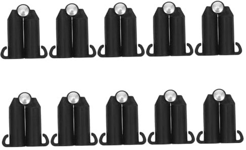 iplusmile 10stücke Verstellbarer Verbindungsklipp Für Bambusstäbe Gartenstützklammern Aus Kunststoff B-verbindungsschnallen Rankhilfe Für Tomaten Gurken Zäune Pflanzen