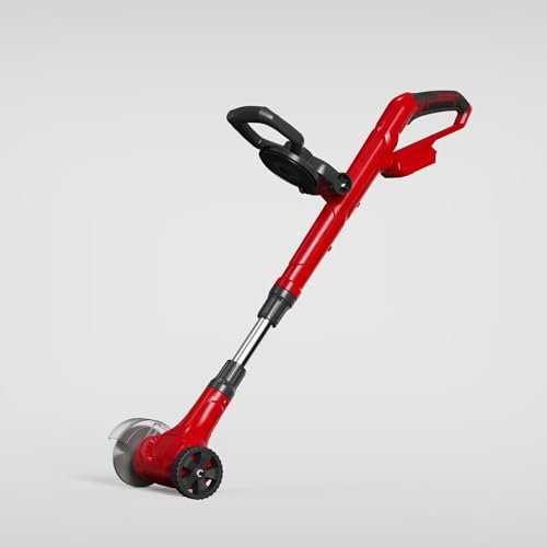 Taskstar Fugenreiniger Elektrisch Profi Edition mit 2x 4000mAh Akku, 3 Stahlbürsten&1 Nylonbürste，Führungsrolle, wasserdichter Teleskopgriff, Akku Fugenreiniger für Terrassenplatten, Pflastersteine, G