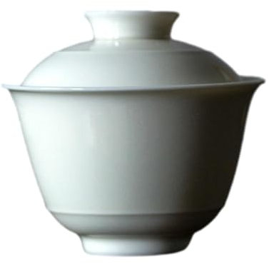 100 ml de porcelana blanca albaricoque esmalte blanco de dos tapas para el hogar de porcelana blanca con tapa de campana