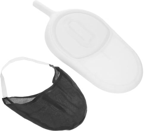 KOCKSHION Padella Da Letto Con Coperchio e Manico Per Pazienti Disabili e Anziani Semplice Da Usare e Pulire Per Uso Domestico