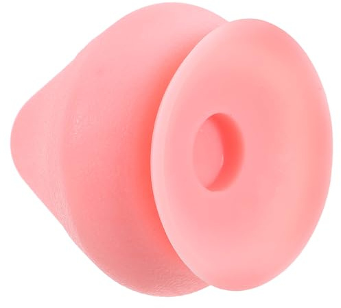 Hohopeti Pelota de Masaje Muscular para Alivio de Tensión Muscular, Material Tpe con Diseño de Ranuras y Ventosa Adecuado para Uso en Casa y Trabajo