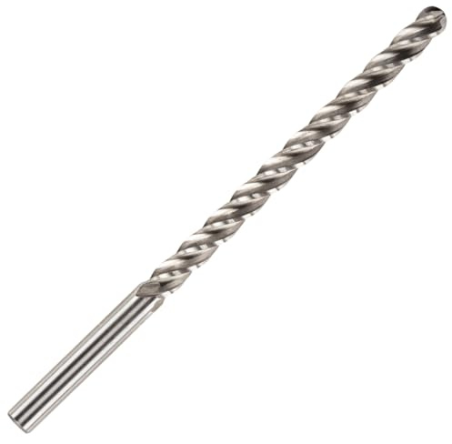 Rennie Tool - 6mm x 100mm Flute Foam Cutting HSS Ball Nose Router Cutter | Long Reach CNC Milling Bit for EPS Foam, Polystyrene & Lightweight Materials. Ballnose 4 Flute Spiral Up Cut Router Bit