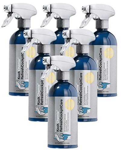 Koch Chemie 6X Refresh Cockpit Care Cockpitpflege Tiefenpfleger seidenmatt 500ml