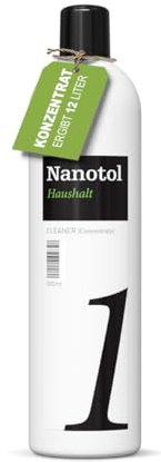 Nanotol Haushalt Cleaner Konzentrat - hochwertiger Haushaltsreiniger - Vorbereitung für Nanotol Protector Hochleistungs Fensterreiniger; Glasreiniger; Wintergarten Reiniger - 500ml