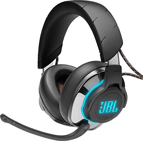 JBL Quantum 800 – Casque gaming sans fil Bluetooth avec son Signature Quantum JBL – Micro avec réduction de bruit ambiant – Compatible avec plusieurs plateformes – Couleur : Noir