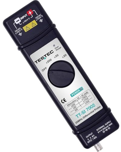 Testec TT-SI 7002 Sonda differenziale 25 MHz 20:1, 50:1, 200:1