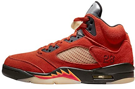 Nike herr 5 retro sneakers, Martian Sunrise Black Fire Red Muslin, 3 UK