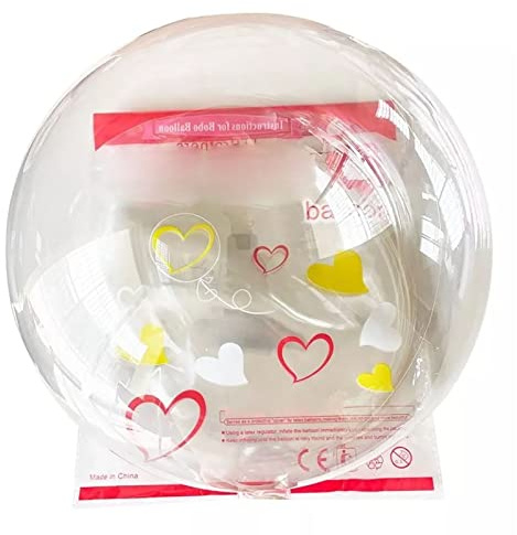 10 Stück Bobo-Luftballons mit Breiter Öffnung, Wiederverwendbar, Umweltfreundlich, Transparent, Hochzeit, Geburtstag, Party