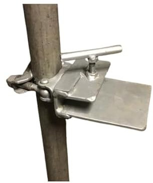 Bricklayers Spot Board Holder - Clamps on Scaffold Tube