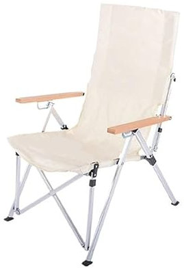 Outdoor-Klappstuhl aus Aluminium, tragbar, für Camping, Freizeit, Angeln, Strandstuhl, Outdoor-Liege (Farbe: 4. Gang verstellbar)