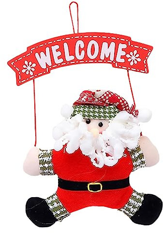 BUGUUYO Hängendes Ornament Für Weihnachtsdekoration Türdekoration Aus Strapazierfähigem Material Weihnachtsanhänger Zum Hängen Weihnachtsschmuck Für Home