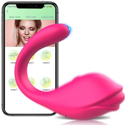 LZYLWC Bluetooth Bullet Vibrator G-Punkt Vibratoren für Frauen–App-gesteuertes Vibro Ei – USB Aufladbar Sexspielzeug Vibration für Frauen Vibratoren Sex Spielzeug für Paare（Lila）