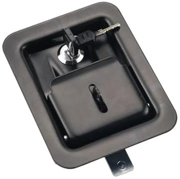 Serratura a pannello con collegamento a tre punti, componente generatore, serratura for porta dell'armadio di ingegneria, 1 pezzo(Without padlock)