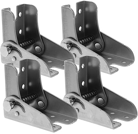 HORIALENCE 4 piezas Bisagras Plegables para Muebles para Mesas y Sofás Diseño y Resistente Uso Garajes y