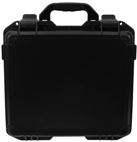 DIYEAH Boîte À Outils Portative Mallette Rangement Outils Multi-Usages Boîte De Rangement D'Outils Pour Camping Et Bricolage Poignée Ergonomique 10.63X9.84X3.23 in