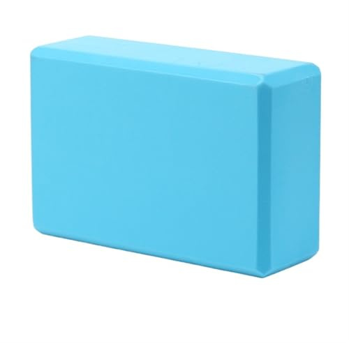 Yogablock yoga block övning skum tegel lätt sport fitness träning gymnastik träning (blå)
