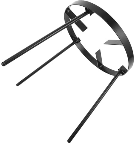 Abaodam Treppiede da Campeggio per Cottura su Fuoco Aperto in Ghisa Resistente Portatile e Supporto Multifunzione per Pentole e Grill per Picnic e Campeggio all Aperto