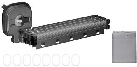 Duschvorhangstange - Ohne Bohren L/U Form Faltbar 3 Fold - Duschstange Shower Curtain Rail Flexibel Winkelverstellbar - Duschvorhang mit Starkem Saugnapf Stabile Bad Ecklösung Wasserdicht Wohnmobil