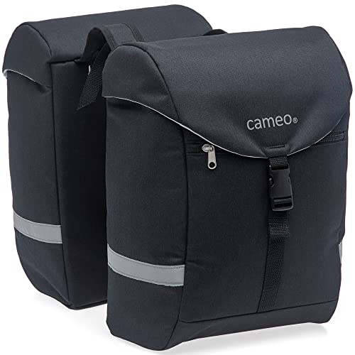 New Looxs Cameo Sports - Double Bike Pannier Rear - Black - 28 litres, 28L / 29x36x15cm (2x)
