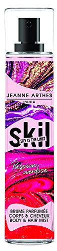 SKIL - Brume Parfumée Femme Passion Overdose - Collection Toxic Love - Parfum Barbe à Papa Bergamote - Flacon Vaporisateur 250 ml - Fabriqué en France à Grasse
