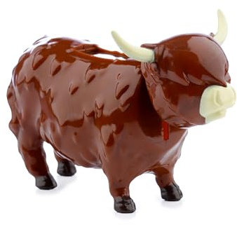 Puckator - Solar Pals Wackelfiguren - Lizenzartikel - Highland Coo Kuh Solar Pal Wackelfigur