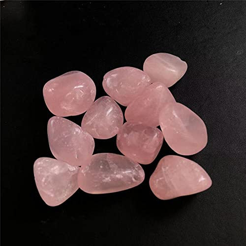 Natural Quartz Gems Tumbled Stones Crystals Gemstones Garden Reiki Home Decoration-Rose quartz_200g