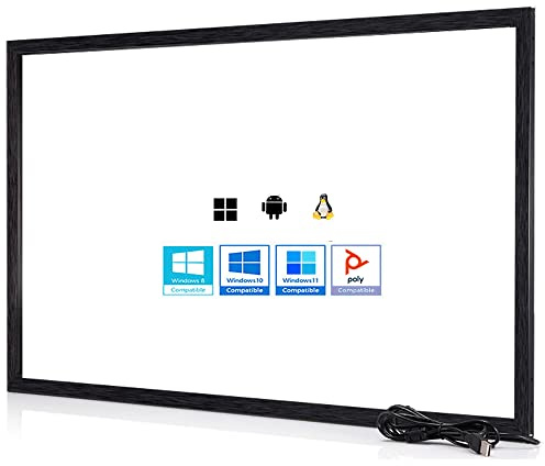 Chengying 98 inch Multi-Touch Infrared Touch Frame - IR Touch Panel - 98 Infrared Touch Screen Overlay - USB Interface - HID Compatible