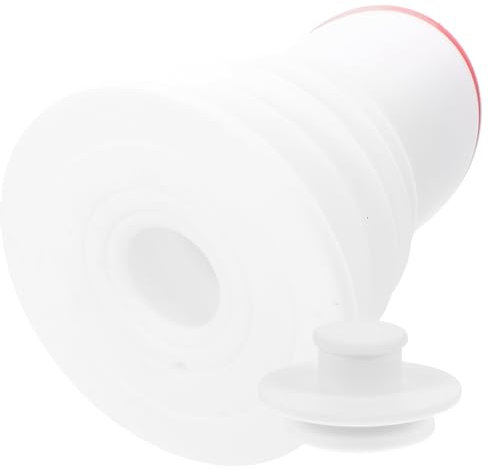 jojofuny Joint Étanchéité Silicone Pour Siphon De Douche Et Évier Anti-odeur Et Anti-refoulement Pour Cuisine Salle De Bain Et Drain De Machine à Laver Facile à Installer Et Blanc