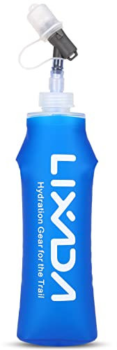 YIWEOG Borraccia Morbida Pieghevole con Cannuccia Borraccia Morbida per l'idratazione Senza BPA per Lo Zaino in Spalla Ciclismo Escursionismo Campeggio Corsa