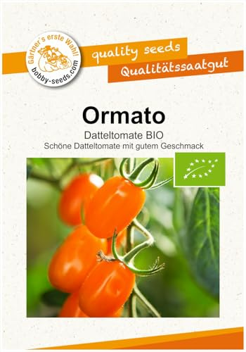 Bio-Tomatensamen Ormato Datteltomate Portion