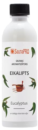 Saunaaufguss Eukalyptus 500 ml SaunaPRO – Ätherisches Eukalyptusöl – Aromatherapie, Erkältungslindern - Saunaaufgüsse
