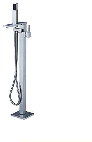 HTTGDGDH Robinet De Baignoire, Robinet sur Pied Chromé Noir, Mitigeur Monocommande, Mitigeur De Douche, Robinet De Baignoire-Douche, Mitigeur De Baignoire-Douche, Bronze Noir