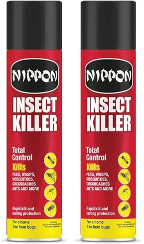 Vitax Ltd Nippon Total Insect Killer Aerosol 300ml (Pack of 2)