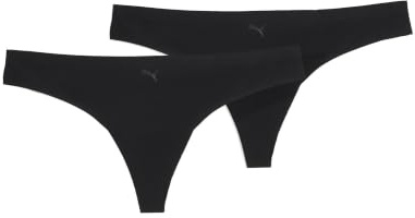 PUMA WOMEN SEAMLESS STRING 2P PACK - C: black_ T: L