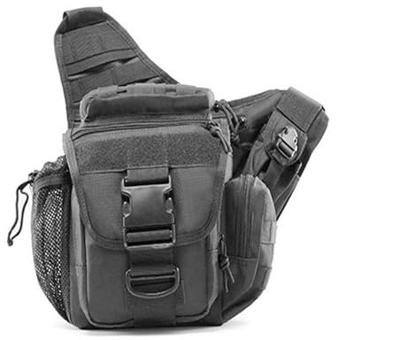 Jagdrucksack, Taktische Militärtaschen, wasserdichter Tagesrucksack für 9,6 l Fassungsvermögen mit Wasserflaschenhalter, Wandern, Bergsteigen, Camping, Reiten, Angeln, Geschenke für Männer B