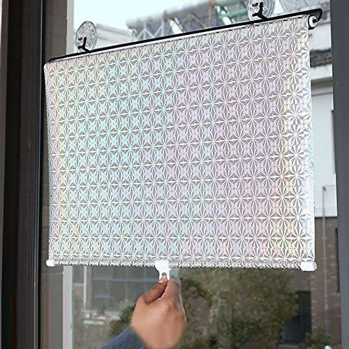 Verdunkelungsrollo, Saugnapf-Thermo-Rollos, stanzfrei einziehbarer Balkon-Sonnenschutz, Sonnenschutz-Isolierung, Schattierungsvorhang, Fenster-Rollo, Küche, Büro, Auto, Sichtschutz (B45 x H125 cm (18