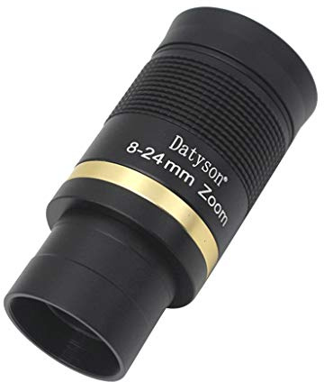 8–24 mm 1,25 tum zoom okular multibelagd optisk lins för astronomiteleskop