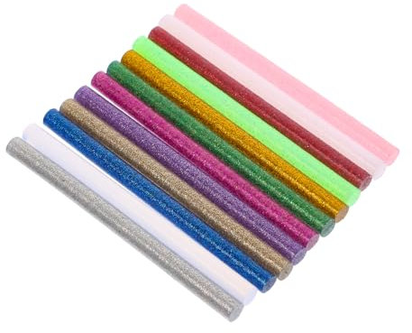 SHINEOFI Stick Di Colla Fluorescente 130 Pezzi Bastoncini Di Colla A Caldo Stick Di Colla Adesiva Per Elettronica Riparazione Elettrodomestici