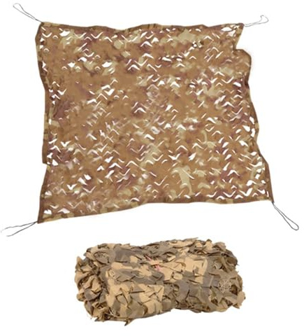 RATSTONE Red De Camuflaje para La Caza,Red De Camuflaje 4x6 m,Red De Camuflaje,Decoración para Acampadas,Paisaje Forestal,para Decoración,Protección Solar,Caza,Persianas,Tiro,Ocultación y Acampadas