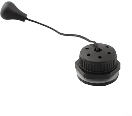 Gdfnmogo Valvola di scarico per immersioni ARA - ABS Sopra pressione per sacca di sollevamento o per Equilibratore, leggera con cordino per un facile montaggio, sott'acqua