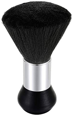 Plumeau de cou de coiffeur professionnel, brosse à cheveux nettoyage doux, brosse balayage cheveux, plumeau cou