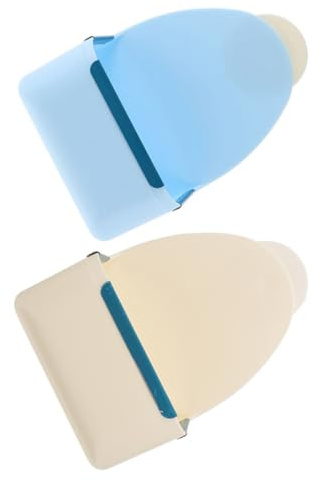 LOORGVEL 2 Stück Kaninchenfutterbecken aus Pp mit Hängender Befestigung Rutschfestem Design und Sauberem Futterspender für Hasenstall und Kleintierkäfig
