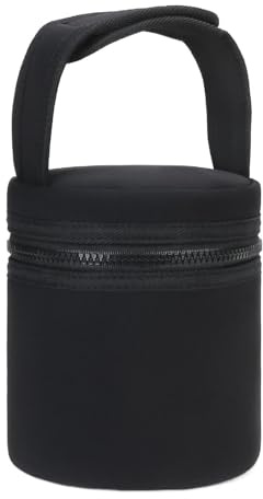 Borsa termica per il latte, con fodera in neoprene, contenitore termico | per biberon da viaggio, organizer per la pappa per le mamme, custodia portatile per l'allattamento, Nero , Refer to descripti
