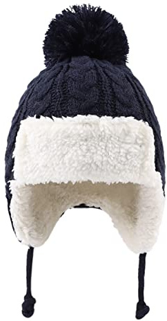 XIAOHAWANG Baby Mütze Winter Strickmütze Baby Newborn Warme Wintermütze Mädchen Kindermützen Jungen Benia für Baby Kinder