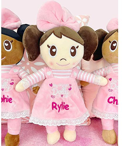 DIBSIES Personalized My First Dolly (Brunette Light Skin Tone)