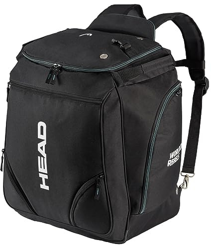 Head Heatable Bootbag - Borsa riscaldabile per Scarponi da Sci (65 l), Colore Nero, Attacco AC e Auto, Cinghia Zaino e varietà di Borse