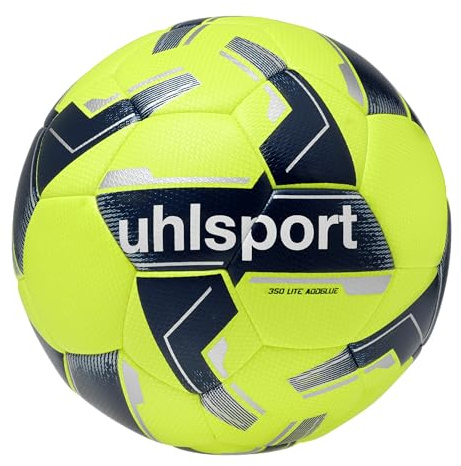 uhlsport 350 Lite Addglue Junior Ballon de Football pour Enfants Ballon d'entraînement, intérieur et Gazon, pour Enfants de 10 à 12 Ans, Ballon de Football
